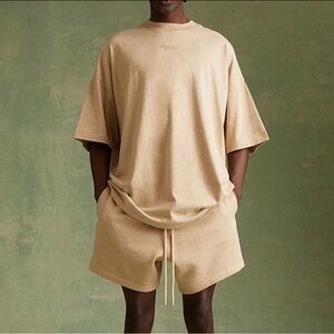 Fear of God Essentials Gold Heather T-Shirt